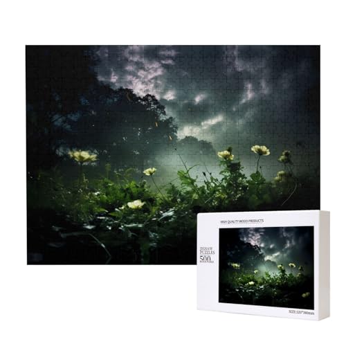 Phayah Frische Wildblumen Puzzles für Erwachsene, 500 Teile, Kinder Intelligenz Entwicklungsspielzeug, 20,4 x 38,1 cm Phayah Frische Wildblumen Puzzles für Erwachsene, 500 Teile, Kinder Intelligenz Entwicklungsspielzeug, 20,4 x 38,1 cm von PHAYAH
