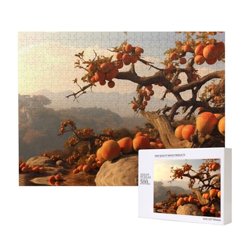 Phayah Fruit Tree On The Peak Puzzles für Erwachsene 500 Teile Kinder Intelligenz Entwicklung Spielzeug 20,4 x 38,1 cm Phayah Fruit Tree On The Peak Puzzles für Erwachsene 500 Teile Kinder Intelligenz Entwicklung Spielzeug 20,4 x 38,1 cm von PHAYAH