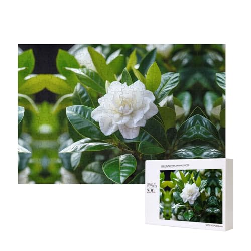 Phayah Gardenia Puzzles 300 Teile für Puzzle, Holzpuzzle für Familie und Freunde, Heimdekoration, Wandkunst, 39,9 x 27,9 cm Phayah Gardenia Puzzles 300 Teile für Puzzle, Holzpuzzle für Familie und Freunde, Heimdekoration, Wandkunst, 39,9 x 27,9 cm von PHAYAH