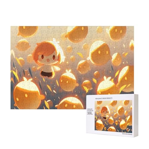 Phayah Gelbes Eier-Puzzle für Erwachsene, 300 Teile, Heimdekoration, Geburtstagsparty für Männer und Frauen, 40 x 27,9 cm Phayah Gelbes Eier-Puzzle für Erwachsene, 300 Teile, Heimdekoration, Geburtstagsparty für Männer und Frauen, 40 x 27,9 cm von PHAYAH