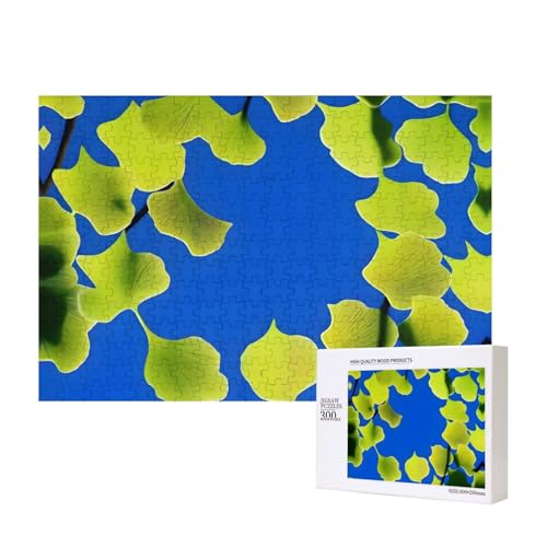 Phayah Ginkgo Biloba Puzzles 300 Teile für Puzzle, Holzpuzzle für Familie, Freunde, Heimdekoration, Wandkunst, 15,7 x 27,9 cm Phayah Ginkgo Biloba Puzzles 300 Teile für Puzzle, Holzpuzzle für Familie, Freunde, Heimdekoration, Wandkunst, 15,7 x 27,9 cm von PHAYAH