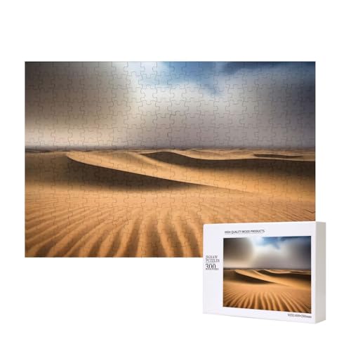 Phayah Gobi Strandkies-Puzzle, 300 Teile für Puzzle, Holzpuzzle für Familie, Freunde, Heimdekoration, Wandkunst, 15,7 x 27,9 cm Phayah Gobi Strandkies-Puzzle, 300 Teile für Puzzle, Holzpuzzle für Familie, Freunde, Heimdekoration, Wandkunst, 15,7 x 27,9 cm von PHAYAH
