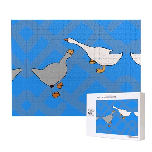 Phayah Gray Goose Puzzles für Erwachsene, 500 Teile, Kinderspielzeug, Intelligenzentwicklungsspielzeug, 20,4 x 38,1 cm Phayah Gray Goose Puzzles für Erwachsene, 500 Teile, Kinderspielzeug, Intelligenzentwicklungsspielzeug, 20,4 x 38,1 cm von PHAYAH
