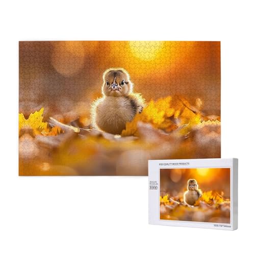 Phayah Huhn Little Puzzles für Erwachsene 1000 Teile Kinder Intelligenz Entwicklung Spielzeug 29,5 x 19,7 Phayah Huhn Little Puzzles für Erwachsene 1000 Teile Kinder Intelligenz Entwicklung Spielzeug 29,5 x 19,7 von PHAYAH