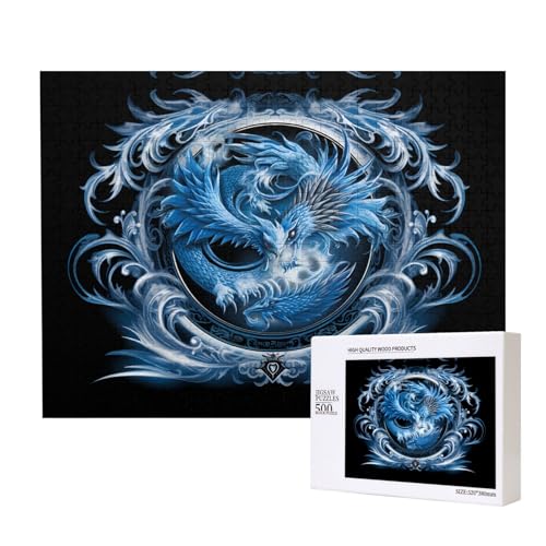 Phayah Ice Luan Puzzle für Erwachsene, 500 Teile, Heimdekoration, Geburtstagsparty für Männer und Frauen, 50 x 38 cm Phayah Ice Luan Puzzle für Erwachsene, 500 Teile, Heimdekoration, Geburtstagsparty für Männer und Frauen, 50 x 38 cm von PHAYAH