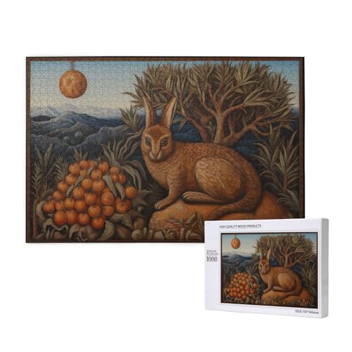 Phayah Kaninchenfutter Puzzles für Erwachsene 1000 Teile Kinder Intelligenz Entwicklung Spielzeug 29,5 x 19,7 Phayah Kaninchenfutter Puzzles für Erwachsene 1000 Teile Kinder Intelligenz Entwicklung Spielzeug 29,5 x 19,7 von PHAYAH