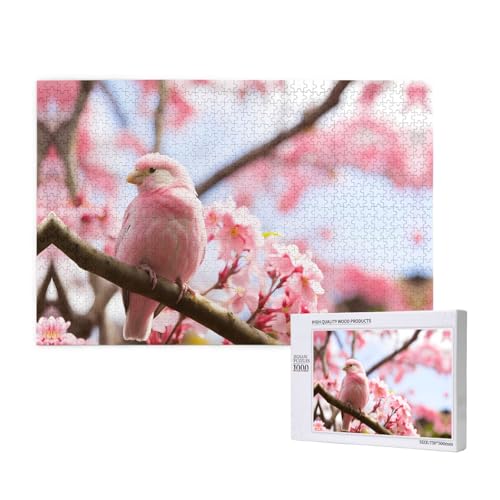 Phayah Kirschblüte und Vogel Puzzles für Erwachsene 1000 Teile Kinder Intelligenz Entwicklung Spielzeug 29,5 x 19,7 Phayah Kirschblüte und Vogel Puzzles für Erwachsene 1000 Teile Kinder Intelligenz Entwicklung Spielzeug 29,5 x 19,7 von PHAYAH