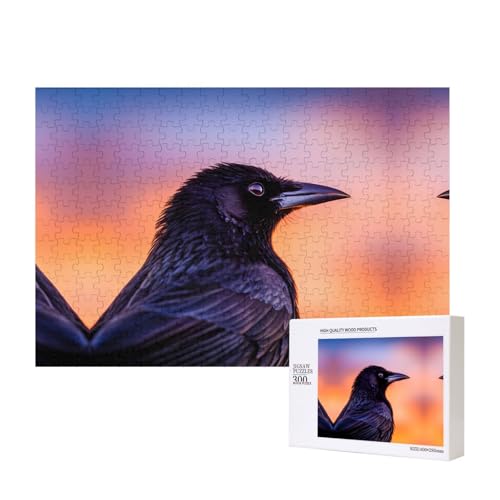 Phayah Kolibri- und Vogel-Puzzle, 300 Teile, für Puzzle, Holzpuzzle für Familie, Freunde, Heimdekoration, Wandkunst, 39 x 27 cm Phayah Kolibri- und Vogel-Puzzle, 300 Teile, für Puzzle, Holzpuzzle für Familie, Freunde, Heimdekoration, Wandkunst, 39 x 27 cm von PHAYAH