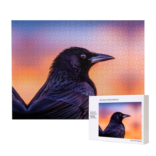 Phayah Kolibri- und Vogel-Puzzle, 500 Teile, für Puzzle, Holzpuzzle für Familie, Freunde, Heimdekoration, Wandkunst, 50 x 38 cm Phayah Kolibri- und Vogel-Puzzle, 500 Teile, für Puzzle, Holzpuzzle für Familie, Freunde, Heimdekoration, Wandkunst, 50 x 38 cm von PHAYAH