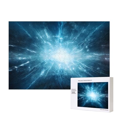 Phayah Kosmische Strahlen, Puzzle, einzigartiges Puzzle, Wandkunst, Bild für Heimdekoration, 300 Stück von PHAYAH