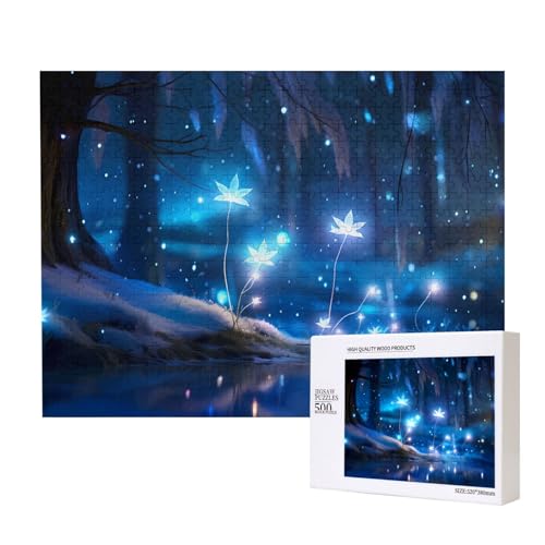 Phayah Magic Plants Puzzle für Erwachsene, 500 Teile, Heimdekoration, Geburtstagsparty für Männer und Frauen, 50 x 38 cm Phayah Magic Plants Puzzle für Erwachsene, 500 Teile, Heimdekoration, Geburtstagsparty für Männer und Frauen, 50 x 38 cm von PHAYAH