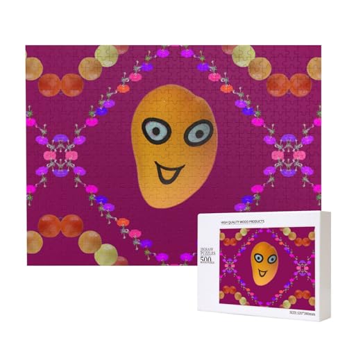 Phayah Mango Puzzles für Erwachsene 500 Teile Kinder Intelligenz Entwicklung Spielzeug 20.4 cmx38.1 cm Phayah Mango Puzzles für Erwachsene 500 Teile Kinder Intelligenz Entwicklung Spielzeug 20.4 cmx38.1 cm von PHAYAH