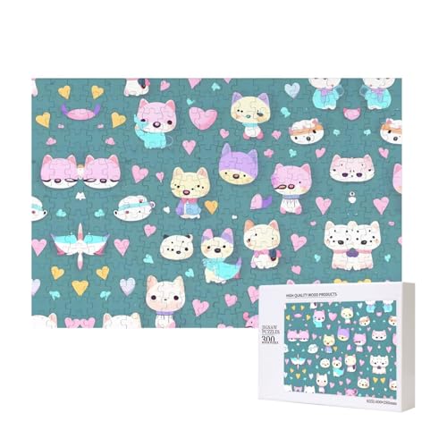 Phayah Niedliche kleine Fuchspuzzle, 300 Teile für Puzzle, Holzpuzzle für Familie, Freunde, Heimdekoration, Wandkunst, 15,7 x 27,9 cm Phayah Niedliche kleine Fuchspuzzle, 300 Teile für Puzzle, Holzpuzzle für Familie, Freunde, Heimdekoration, Wandkunst, 15,7 x 27,9 cm von PHAYAH