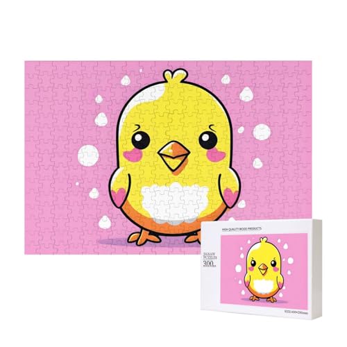 Phayah Niedliches Kawaii-Küken-Puzzle, 300 Teile, für Puzzle, Holzpuzzle für Familie, Freunde, Heimdekoration, Wandkunst, 39 x 27 cm Phayah Niedliches Kawaii-Küken-Puzzle, 300 Teile, für Puzzle, Holzpuzzle für Familie, Freunde, Heimdekoration, Wandkunst, 39 x 27 cm von PHAYAH