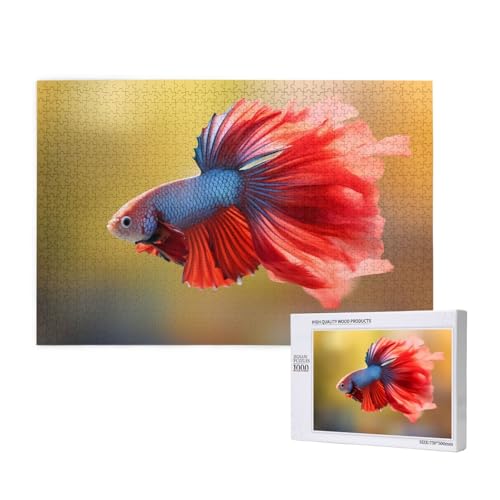 Phayah Pfau Fisch Puzzles für Erwachsene 1000 Teile Kinder Intelligenz Entwicklung Spielzeug 29,5 X 19,7 Phayah Pfau Fisch Puzzles für Erwachsene 1000 Teile Kinder Intelligenz Entwicklung Spielzeug 29,5 X 19,7 von PHAYAH