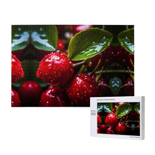 Phayah Post-Harvest Obst-Puzzle, 1000 Teile für Puzzle, Holzpuzzle für Familie, Freunde, Heimdekoration, Wandkunst, 75 x 50 cm Phayah Post-Harvest Obst-Puzzle, 1000 Teile für Puzzle, Holzpuzzle für Familie, Freunde, Heimdekoration, Wandkunst, 75 x 50 cm von PHAYAH