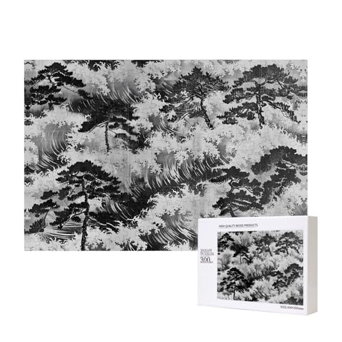 Phayah Puzzle "Baum in den Wellen" für Erwachsene, 300 Teile, Heimdekoration, Geburtstagsparty für Männer und Frauen, 15,7 x 27,9 cm Phayah Puzzle "Baum in den Wellen" für Erwachsene, 300 Teile, Heimdekoration, Geburtstagsparty für Männer und Frauen, 15,7 x 27,9 cm von PHAYAH