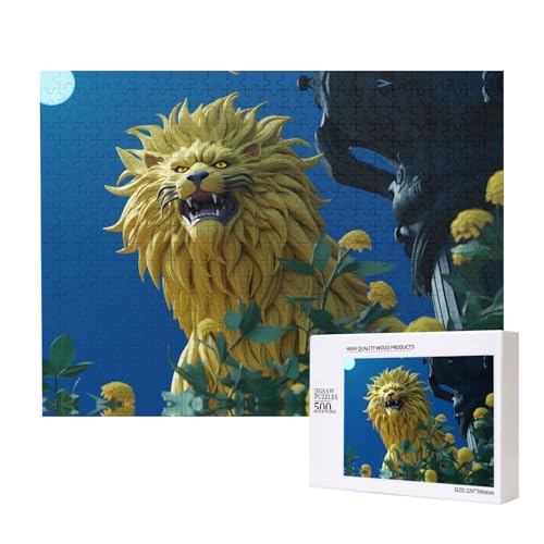 Phayah Puzzle mit Einhorn in der Ferne für Erwachsene, 500 Teile, Heimdekoration, Geburtstagsparty für Männer und Frauen, 20,4 x 38,1 cm Phayah Puzzle mit Einhorn in der Ferne für Erwachsene, 500 Teile, Heimdekoration, Geburtstagsparty für Männer und Frauen, 20,4 x 38,1 cm von PHAYAH