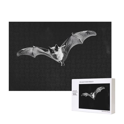 Phayah Puzzle mit Fledermäusen im Himmel, für Erwachsene, 300 Teile, Heimdekoration, Geburtstagsparty für Männer und Frauen, 15,7 x 27,9 cm Phayah Puzzle mit Fledermäusen im Himmel, für Erwachsene, 300 Teile, Heimdekoration, Geburtstagsparty für Männer und Frauen, 15,7 x 27,9 cm von PHAYAH