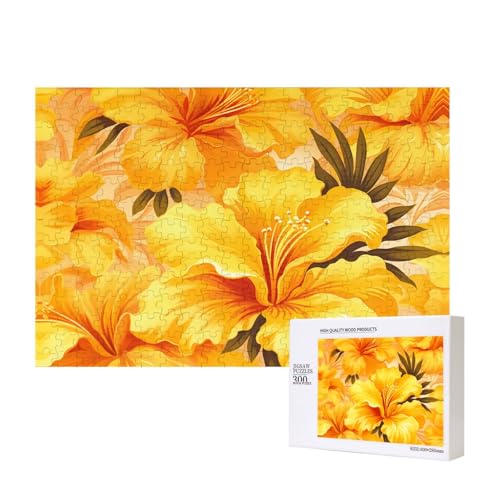 Phayah Puzzle mit gelben Blättern für Erwachsene, 300 Teile, Heimdekoration, Geburtstagsparty für Männer und Frauen, 15,7 x 27,9 cm Phayah Puzzle mit gelben Blättern für Erwachsene, 300 Teile, Heimdekoration, Geburtstagsparty für Männer und Frauen, 15,7 x 27,9 cm von PHAYAH