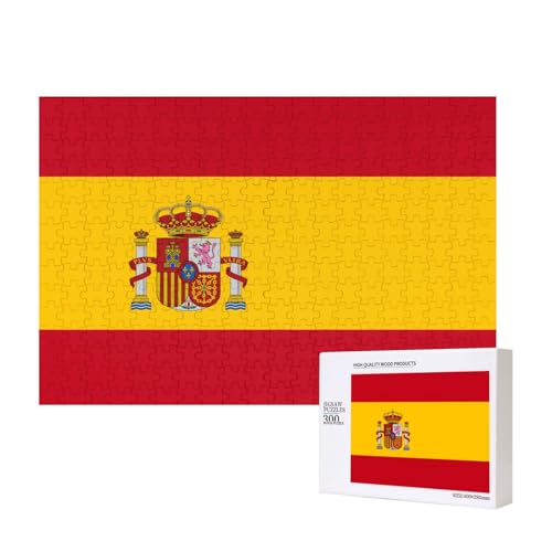 Phayah Puzzle mit spanischer Flagge, 300 Teile, Heimdekoration, Geburtstagsparty für Männer und Frauen, 40 x 27,9 cm Phayah Puzzle mit spanischer Flagge, 300 Teile, Heimdekoration, Geburtstagsparty für Männer und Frauen, 40 x 27,9 cm von PHAYAH
