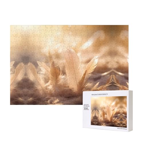 Phayah Quill Puzzles für Puzzle, Holzpuzzle für Familie, Freunde, Heimdekoration, Wandkunst, 300 Teile von PHAYAH
