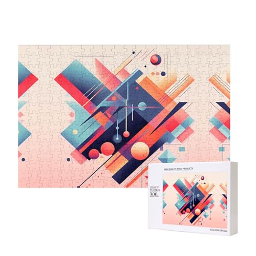 Phayah Raster-Puzzle, 300 Teile, für Puzzle, Holzpuzzle für Familie, Freunde, Heimdekoration, Wandkunst, 39 x 27 cm Phayah Raster-Puzzle, 300 Teile, für Puzzle, Holzpuzzle für Familie, Freunde, Heimdekoration, Wandkunst, 39 x 27 cm von PHAYAH