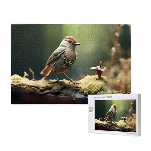 Phayah Raubvogel-Puzzle, 1000 Teile für Puzzle, Holzpuzzle für Familie, Freunde, Heimdekoration, Wandkunst, 75 x 50 cm Phayah Raubvogel-Puzzle, 1000 Teile für Puzzle, Holzpuzzle für Familie, Freunde, Heimdekoration, Wandkunst, 75 x 50 cm von PHAYAH