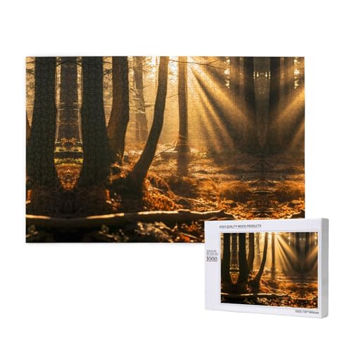 Phayah Ray Puzzles 1000 Teile für Puzzle, Holzpuzzle für Familie, Freunde, Heimdekoration, Wandkunst, 75 x 50 cm Phayah Ray Puzzles 1000 Teile für Puzzle, Holzpuzzle für Familie, Freunde, Heimdekoration, Wandkunst, 75 x 50 cm von PHAYAH