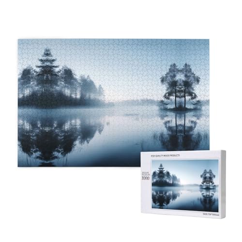 Phayah Regenwald-Puzzle, 1000 Teile für Puzzle, Holzpuzzle für Familie, Freunde, Heimdekoration, Wandkunst, 75 x 50 cm Phayah Regenwald-Puzzle, 1000 Teile für Puzzle, Holzpuzzle für Familie, Freunde, Heimdekoration, Wandkunst, 75 x 50 cm von PHAYAH