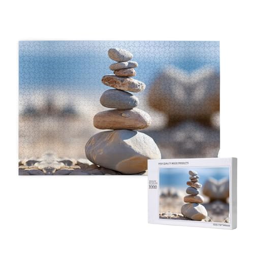 Phayah Rock Puzzles 1000 Teile für Puzzle, Holzpuzzle für Familie, Freunde, Heimdekoration, Wandkunst, 75 x 50 cm Phayah Rock Puzzles 1000 Teile für Puzzle, Holzpuzzle für Familie, Freunde, Heimdekoration, Wandkunst, 75 x 50 cm von PHAYAH