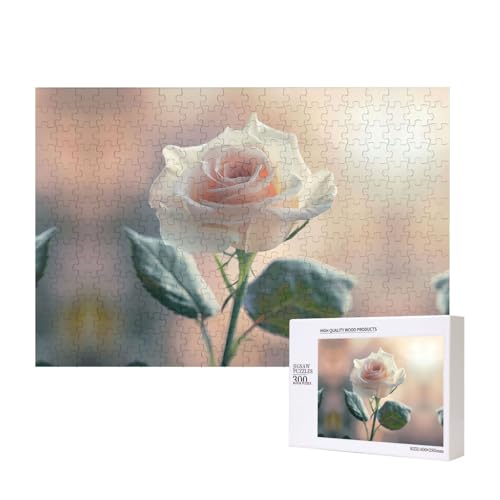 Phayah Rosen-Puzzle, 300 Teile, für Puzzle, Holzpuzzle für Familie, Freunde, Heimdekoration, Wandkunst, 39 x 27 cm Phayah Rosen-Puzzle, 300 Teile, für Puzzle, Holzpuzzle für Familie, Freunde, Heimdekoration, Wandkunst, 39 x 27 cm von PHAYAH
