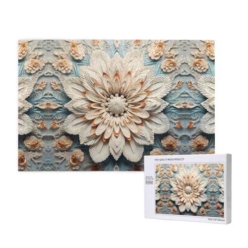 Phayah Schellack-Puzzle, 1000 Teile für Puzzle, Holzpuzzle für Familie, Freunde, Heimdekoration, Wandkunst, 75 x 50 cm Phayah Schellack-Puzzle, 1000 Teile für Puzzle, Holzpuzzle für Familie, Freunde, Heimdekoration, Wandkunst, 75 x 50 cm von PHAYAH