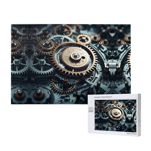 Phayah Scheming Puzzles 1000 Teile für Puzzle, Holzpuzzle für Familie, Freunde, Heimdekoration, Wandkunst, 75 x 50 cm Phayah Scheming Puzzles 1000 Teile für Puzzle, Holzpuzzle für Familie, Freunde, Heimdekoration, Wandkunst, 75 x 50 cm von PHAYAH