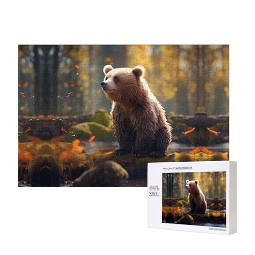 Phayah Scold Puzzles 300 Teile für Puzzle, Holzpuzzle für Familie und Freunde, Heimdekoration, Wandkunst, 39,9 x 27,9 cm Phayah Scold Puzzles 300 Teile für Puzzle, Holzpuzzle für Familie und Freunde, Heimdekoration, Wandkunst, 39,9 x 27,9 cm von PHAYAH