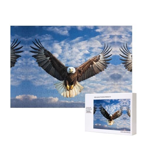 Phayah Soaring Adler-Puzzle, 300 Teile für Puzzle, Holzpuzzle für Familie, Freunde, Heimdekoration, Wandkunst, 39,9 x 27,9 cm Phayah Soaring Adler-Puzzle, 300 Teile für Puzzle, Holzpuzzle für Familie, Freunde, Heimdekoration, Wandkunst, 39,9 x 27,9 cm von PHAYAH