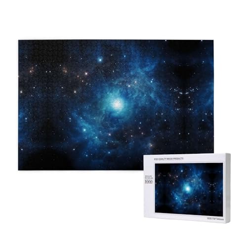 Phayah Sternenhimmel-Blütenblatt-Puzzle, 1000 Teile für Puzzle, Holzpuzzle für Familie, Freunde, Heimdekoration, Wandkunst, 75 x 50 cm Phayah Sternenhimmel-Blütenblatt-Puzzle, 1000 Teile für Puzzle, Holzpuzzle für Familie, Freunde, Heimdekoration, Wandkunst, 75 x 50 cm von PHAYAH