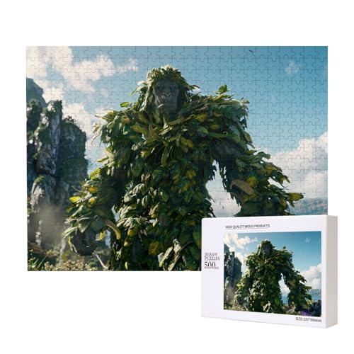 Phayah Stone Beast Puzzle für Erwachsene, 500 Teile, Heimdekoration, Geburtstagsparty, für Männer und Frauen, 20,4 x 38,1 cm Phayah Stone Beast Puzzle für Erwachsene, 500 Teile, Heimdekoration, Geburtstagsparty, für Männer und Frauen, 20,4 x 38,1 cm von PHAYAH