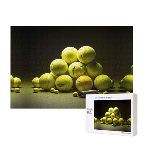 Phayah Tennis-Diagramm-Puzzle, 300 Teile für Puzzle, Holzpuzzle für Familie, Freunde, Heimdekoration, Wandkunst, 15,7 x 27,9 cm Phayah Tennis-Diagramm-Puzzle, 300 Teile für Puzzle, Holzpuzzle für Familie, Freunde, Heimdekoration, Wandkunst, 15,7 x 27,9 cm von PHAYAH