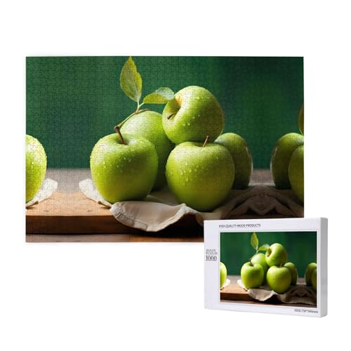 Phayah Trauben-Puzzle, 1000 Teile für Puzzle, Holzpuzzle für Familie, Freunde, Heimdekoration, Wandkunst, 75 x 50 cm Phayah Trauben-Puzzle, 1000 Teile für Puzzle, Holzpuzzle für Familie, Freunde, Heimdekoration, Wandkunst, 75 x 50 cm von PHAYAH