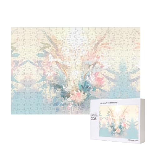 Phayah Undistinct Puzzles 300 Teile für Puzzle, Holzpuzzle für Familie, Freunde, Heimdekoration, Wandkunst, 39,9 x 27,9 cm Phayah Undistinct Puzzles 300 Teile für Puzzle, Holzpuzzle für Familie, Freunde, Heimdekoration, Wandkunst, 39,9 x 27,9 cm von PHAYAH