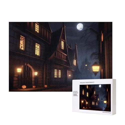 Phayah Verlassene Straßenpuzzles 300 Teile für Puzzle, Holzpuzzle für Familie, Freunde, Heimdekoration, Wandkunst, 39,9 x 27,9 cm Phayah Verlassene Straßenpuzzles 300 Teile für Puzzle, Holzpuzzle für Familie, Freunde, Heimdekoration, Wandkunst, 39,9 x 27,9 cm von PHAYAH