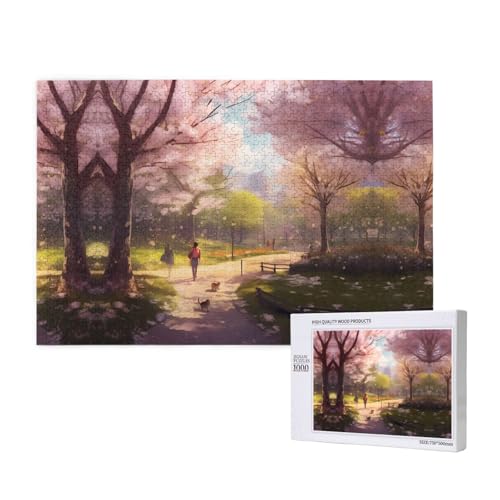 Phayah Viermond-Puzzle, 1000 Teile, für Puzzle, Holzpuzzle für Familie, Freunde, Heimdekoration, Wandkunst, 75 x 50 cm von PHAYAH