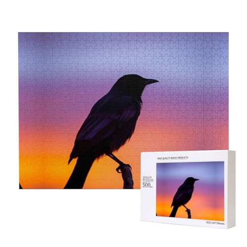 Phayah Vogel-Puzzles für Erwachsene, 500 Teile, Heimdekoration, Geburtstagsparty für Männer und Frauen, 50 x 38 cm Phayah Vogel-Puzzles für Erwachsene, 500 Teile, Heimdekoration, Geburtstagsparty für Männer und Frauen, 50 x 38 cm von PHAYAH