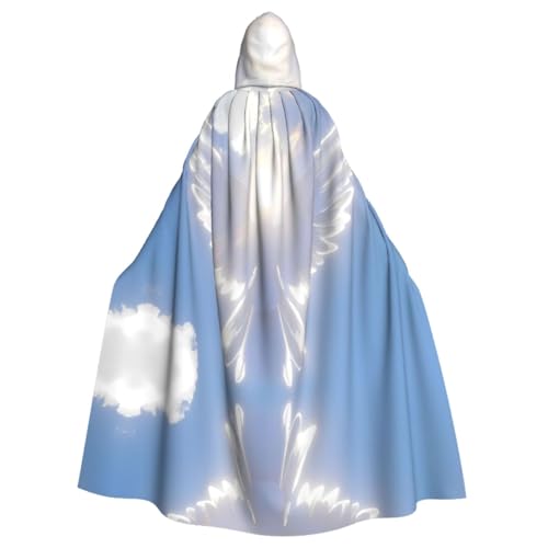 Poncho mit Kapuze und Vogelmotiv, Unisex, für Cosplay, Halloween, Kostümparty von PHAYAH