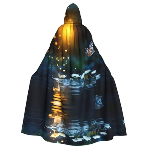 Schmetterling flattern gemustert Kapuzenponcho Unisex Kapuzenponcho für Cosplay Halloween Kostüm Party Schmetterling flattern gemustert Kapuzenponcho Unisex Kapuzenponcho für Cosplay Halloween Kostüm Party von PHAYAH