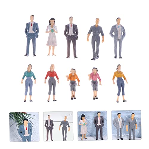 PHENOFICE Miniatur Figuren Für Modelleisenbahnen Bunte Bemalte Menschenfiguren Im Maßstab 1/25 Für Kreative Layouts Und Miniaturszenen Zufällige Farbauswahl PHENOFICE Miniatur Figuren Für Modelleisenbahnen Bunte Bemalte Menschenfiguren Im Maßstab 1/25 Für Kreative Layouts Und Miniaturszenen Zufällige Farbauswahl von PHENOFICE