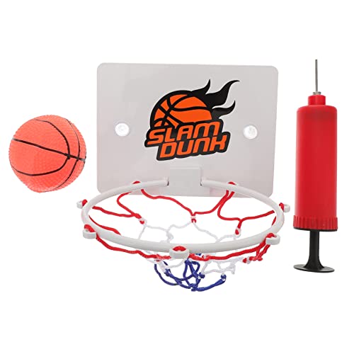 PHENOFICE 1 Satz Basketball-Netz Mini-Basketballkorb Wandmontierter Basketballkorb Basketballring Basketballkorb für die Tür mini Basketball Hoop Kinder-Basketball-Set Spielzeug Colorful von PHENOFICE