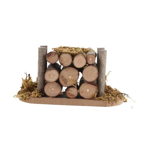 PHENOFICE Mini Brennholz Miniatur Garten Szene Puppe Layout Requisiten von PHENOFICE