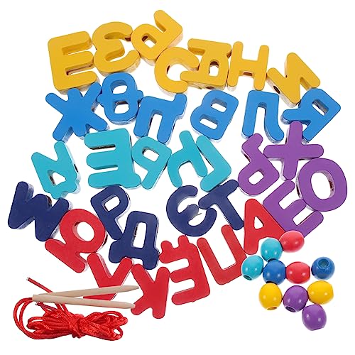 PHENOFICE 1 Satz Holzspielzeug Alphabet Puzzle Lernspielzeug für Kleinkinder Fördert Feinmotorik und Alphabetkenntnisse für Kindergeburtstage und Feiertage PHENOFICE 1 Satz Holzspielzeug Alphabet Puzzle Lernspielzeug für Kleinkinder Fördert Feinmotorik und Alphabetkenntnisse für Kindergeburtstage und Feiertage von PHENOFICE